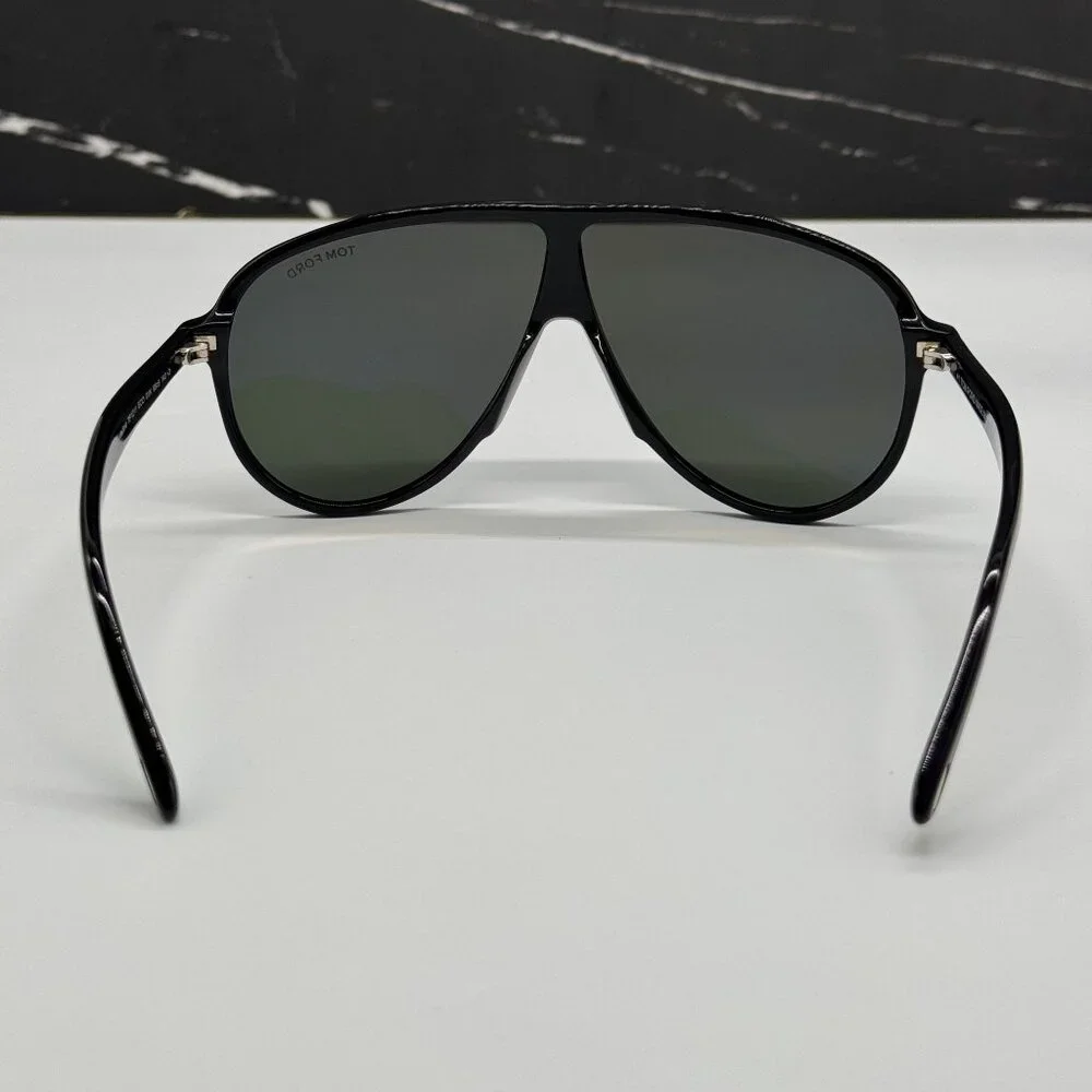 NEW TOM FORD VLADIMIR TF1211 01N BLACK MEN SUNGLASSES FT1211 01N
